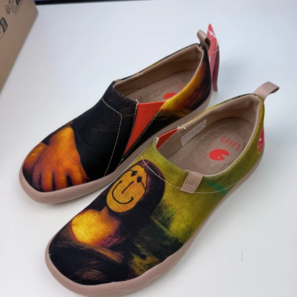 NWT UIN MEN’s Comfort Shoes/Smiling Lisa/US7.5 - Picture 5 of 7